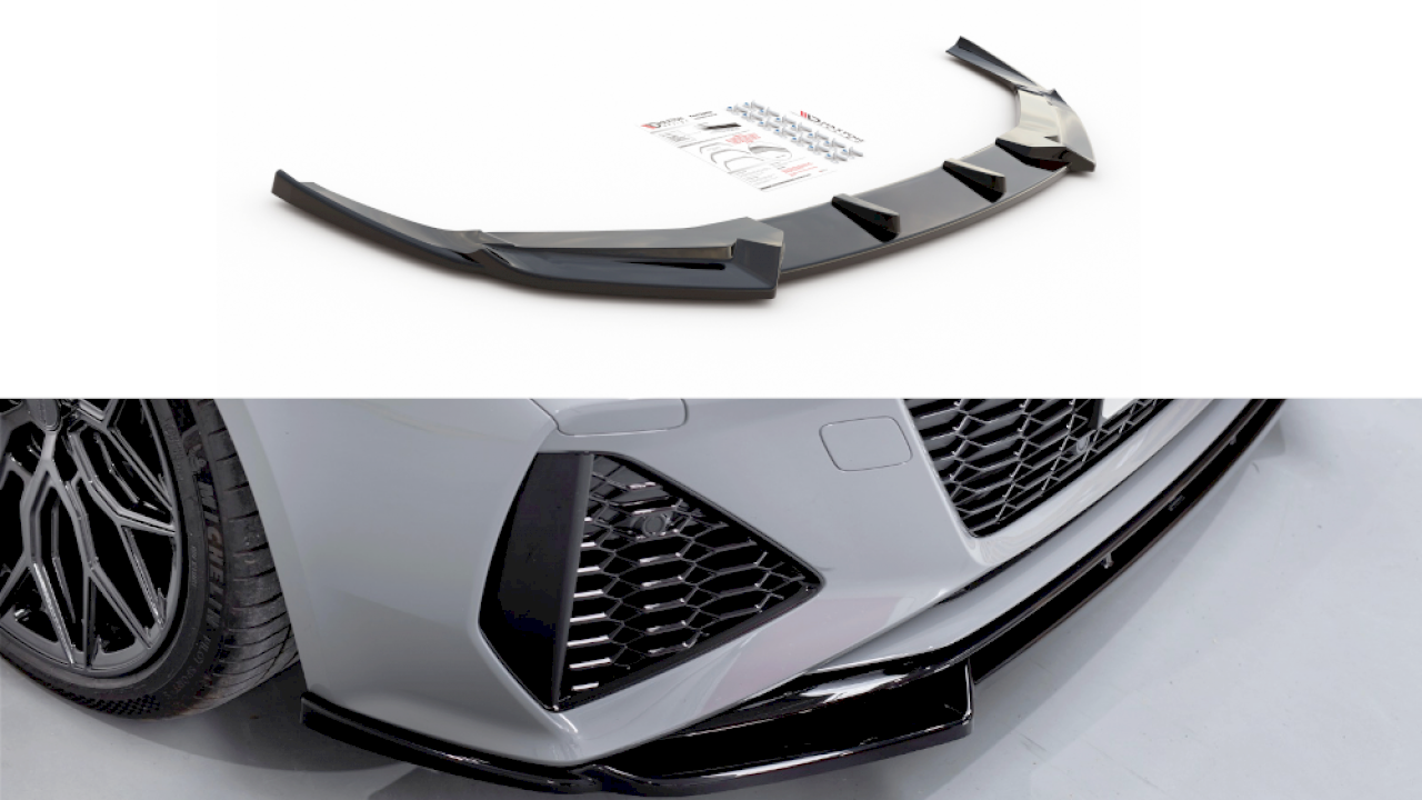 Audi RS6 C8 2020- Frontspoiler V1